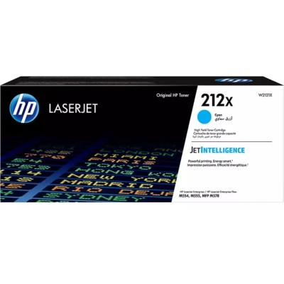 Toner original HP 212X (W2121X) Cyan