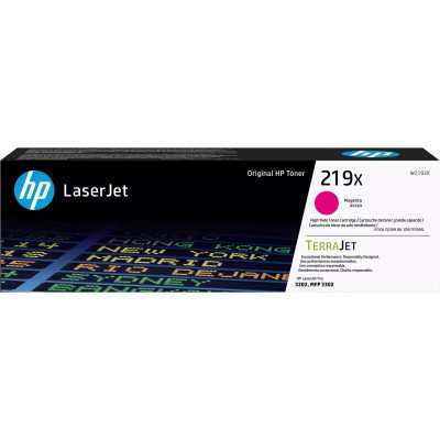 Toner original HP 219X (W2193X) Magenta