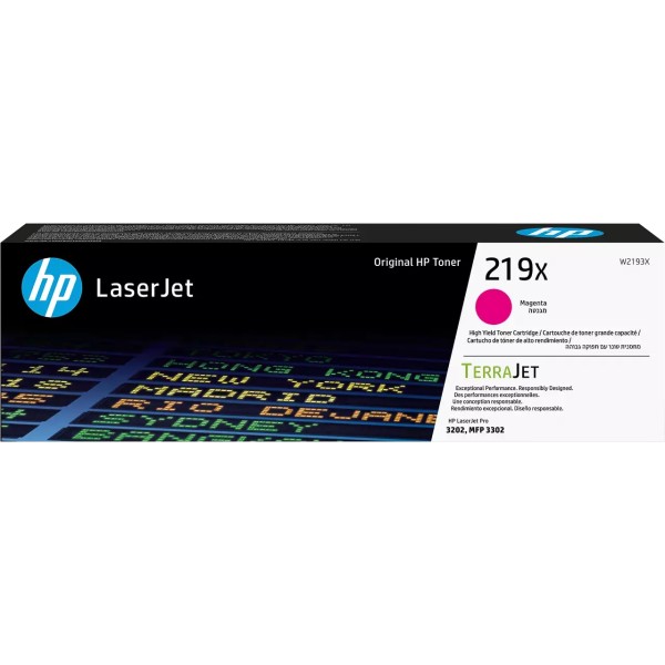 Toner HP 219X (W2193X) Magenta