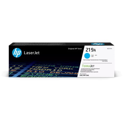 Toner original HP 219A (W2191A) Cyan