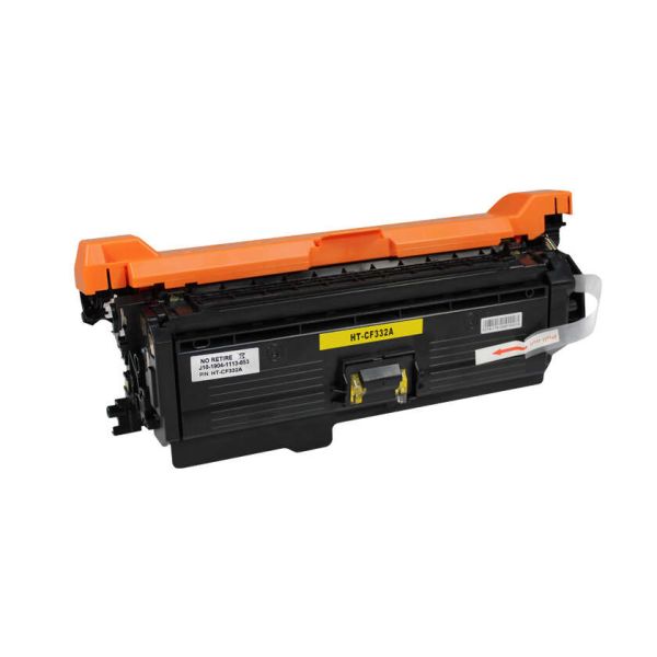 Toner compatible HP 654A (CF332A) Jaune