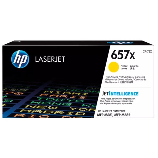 Toner HP 657X (CF472X) Jaune