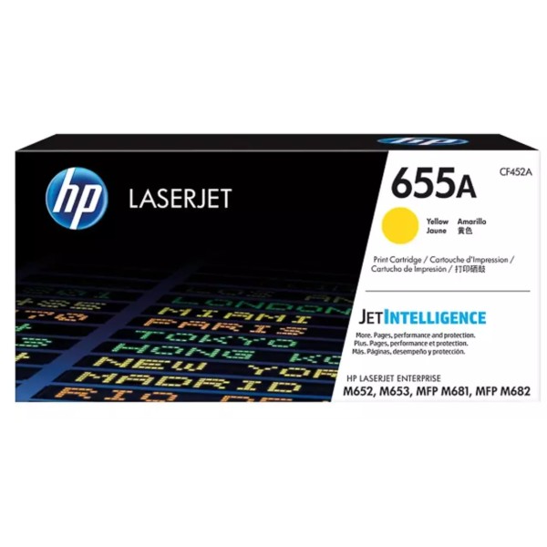 Toner HP 655A (CF452A) Jaune