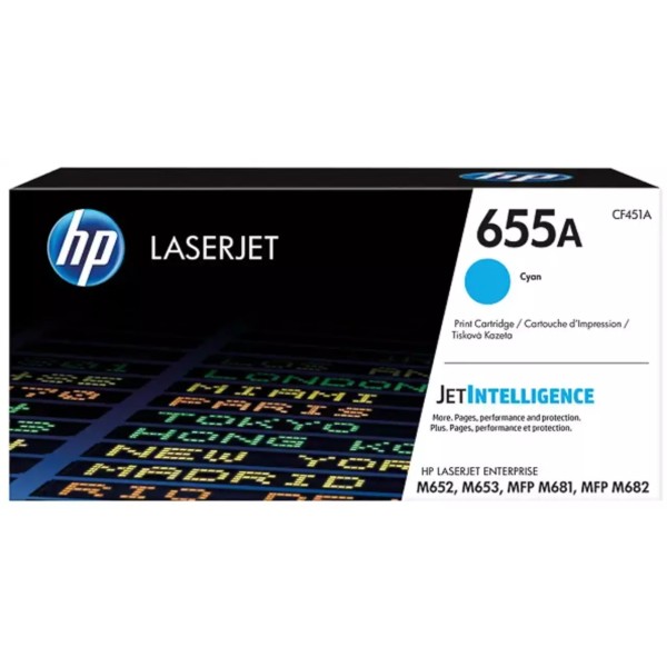 Toner HP 655A (CF451A) Cyan