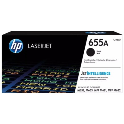 Toner Original HP 655A (CF450A) Noir