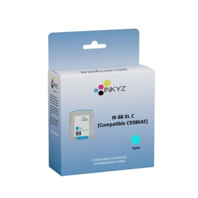 Cartouche Compatible HP 88 (C9391AE) Cyan XL