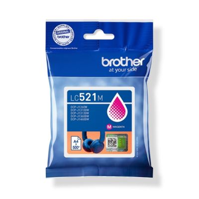 Cartouche d'Encre BROTHER LC-521M Magenta