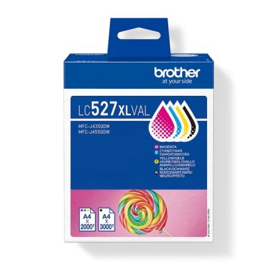 Cartouche d'Encre BROTHER LC-527XLVAL Multipack