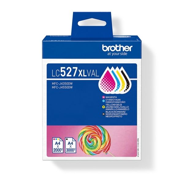 Cartouche d'Encre BROTHER LC-527XLVAL Multipack