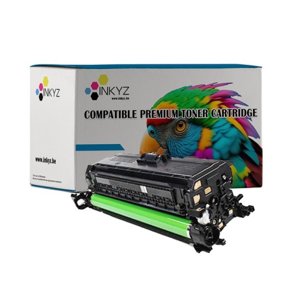 Toner compatible HP 504X (CE250X) Noir Grande capacité