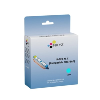 Cartouche Compatible HP 920 (CD972AE) Cyan XL