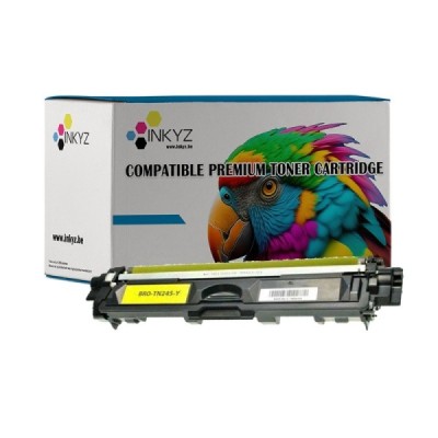 Toner Compatible INKYZ Brother TN 241Y Jaune