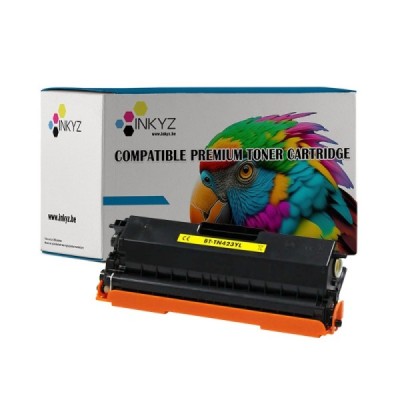 Toner Compatible INKYZ Brother TN 423Y Jaune