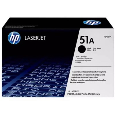 Toner Original  HP 51A (Q7551A) Noir