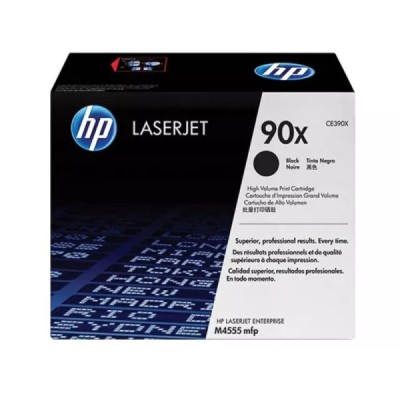 Toner Original  HP 90X (CE390X) Noir - Grande capacité