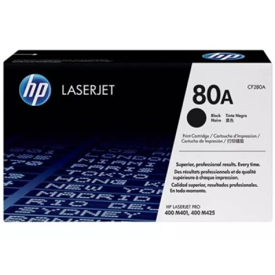 Toner Original  HP 80A (CF280A) Noir