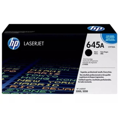 Toner Original  HP 645A (C9730A) Noir