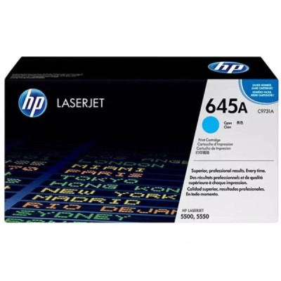 Toner Original  HP 645A (C9731A) Cyan