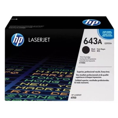 Toner Original  HP 643A (Q5950A) Noir