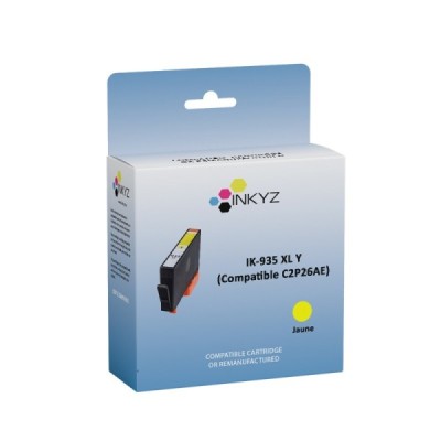 Cartouche Compatible HP 935 (C2P26AE) Jaune XL