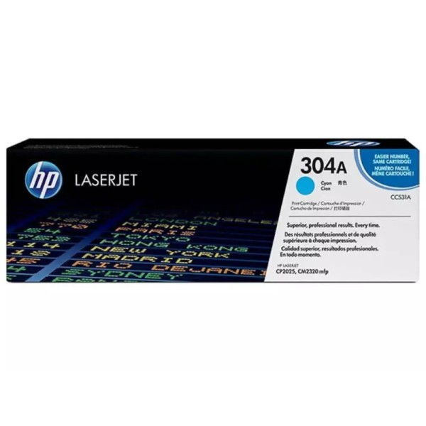 Toner HP 304A (CC531A) Cyan