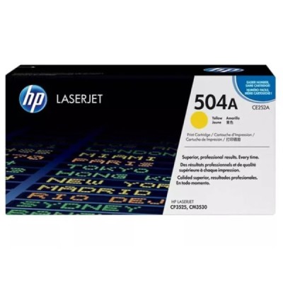 Toner Original  HP 504A (CE252A) Jaune