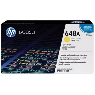 Toner Original  HP 648A (CE262A) Jaune