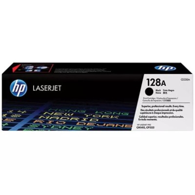 Toner Original  HP 128A (CE320A) Noir