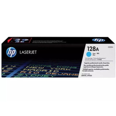 Toner Original  HP 128A (CE321A) Cyan