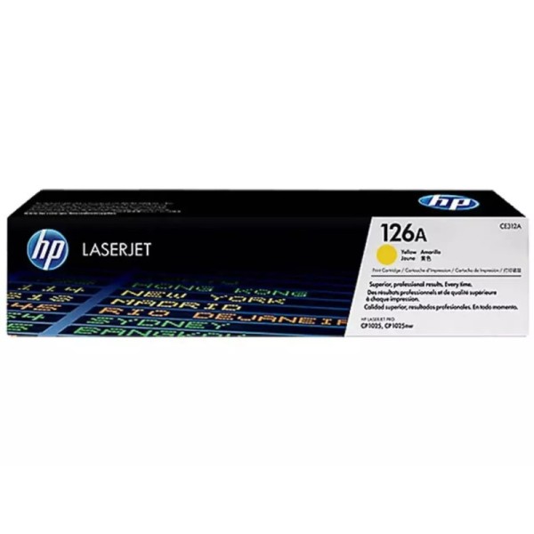 Toner HP 126A (CE312A) Jaune