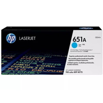 Toner Original  HP 651A (CE341A) Cyan