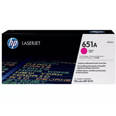 Toner Original  HP 651A (CE343A) Magenta