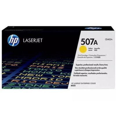 Toner Original  HP 507A (CE402A) Jaune