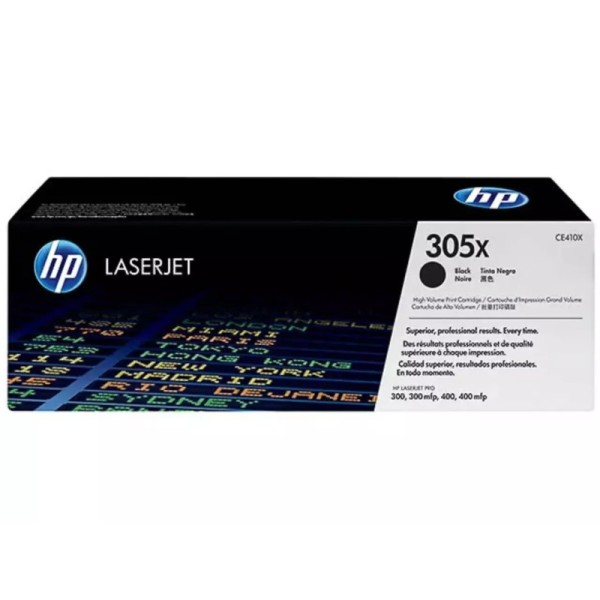 Toner HP 305X (CE410X) Noir