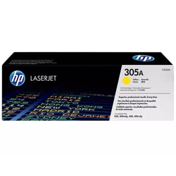 Toner HP 305A (CE412A) Jaune