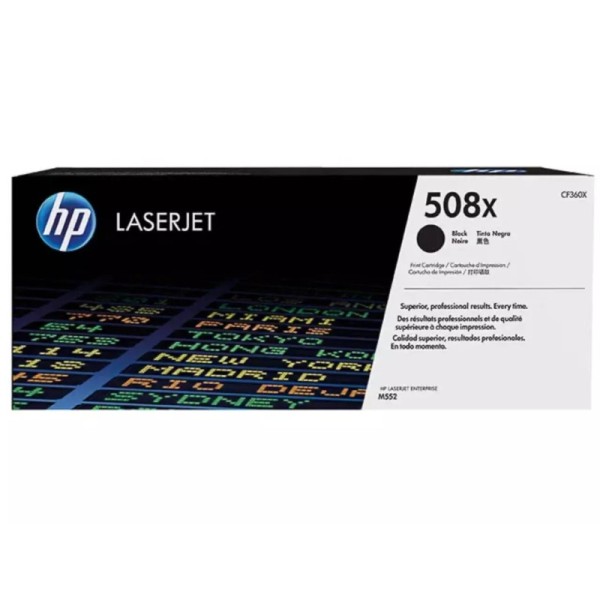Toner HP 508X (CF360X) Noir - Grande capacité