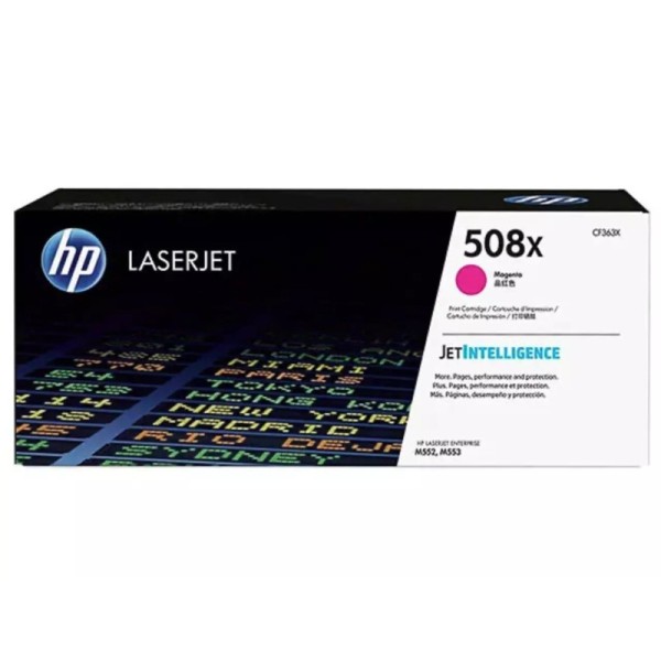 Toner HP 508X (CF363X) Magenta - Grande capacité