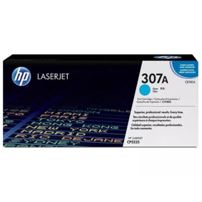 Toner Original  HP 307A (CE741A) Cyan