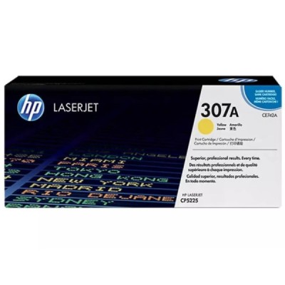 Toner Original  HP 307A (CE742A) Jaune