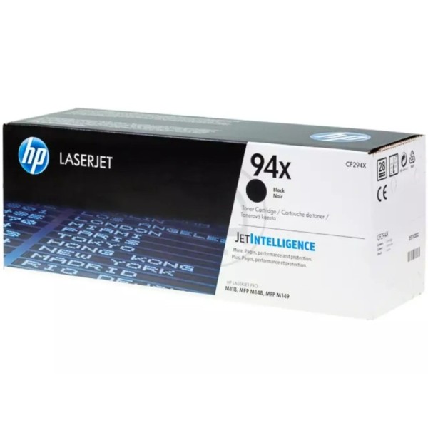 Toner HP 94X (CF294X) Noir - Grande capacité