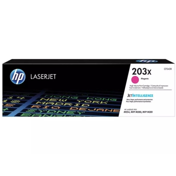 Toner HP 203X (CF543X) / Magenta - Grande capacité