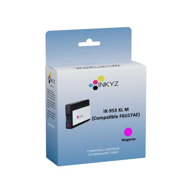 Cartouche Compatible HP 953 (F6U17AE) Magenta XL