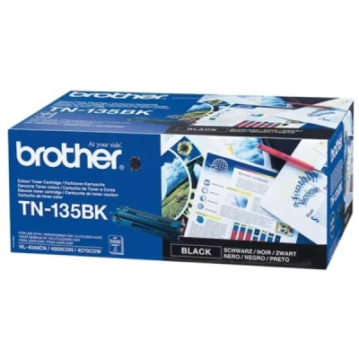 Toner Original  Brother TN 135 BK