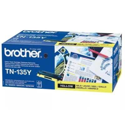 Toner Original  Brother TN 135 Y