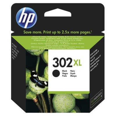 Cartouche Originale HP 302 (F6U68AE) Noir XL