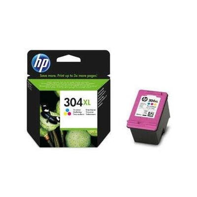 Cartouche Originale HP 304 (N9K07AE) Couleur XL