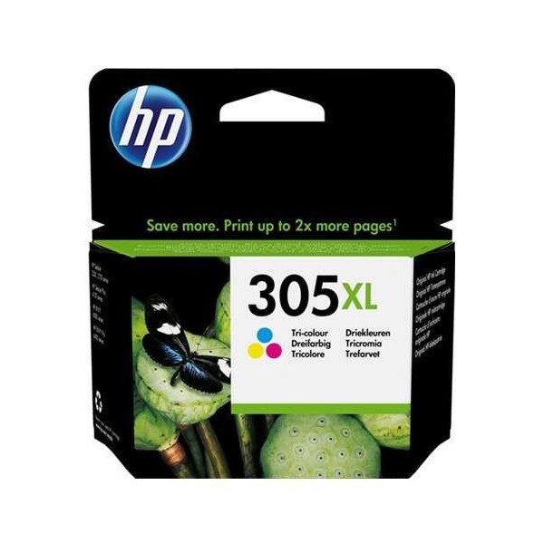 Cartouche d'Encre HP 305 (3YM63AE) Couleur XL