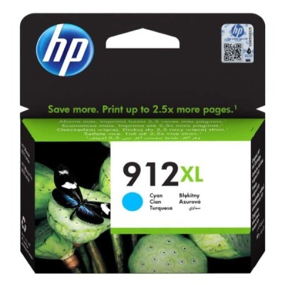 Cartouche Originale HP 912 (3YL81AE) Cyan XL