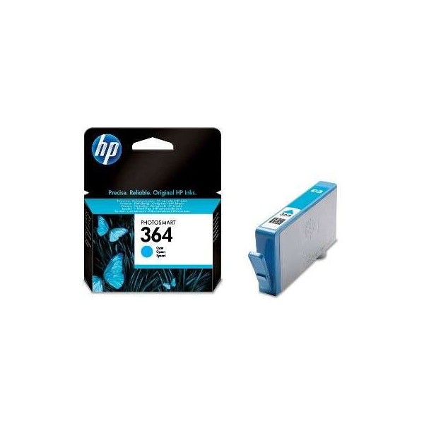 Cartouche d'Encre HP 364 (CB318EE) Cyan