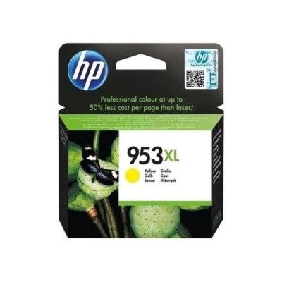 Cartouche Originale HP 953 (F6U18AE) Jaune XL